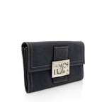 Fendi Vintage Denim Continental Wallet