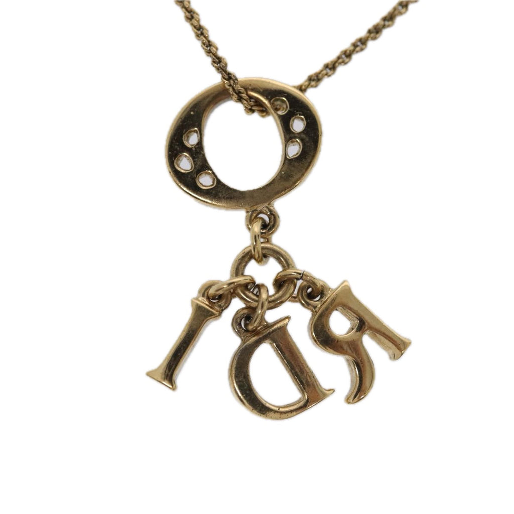 Dior Dior La  Metal Necklace Jewelry (Pre-Owned)
