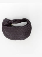 Bottega Veneta Jodie Intrecciato Small Tote Bag Brown