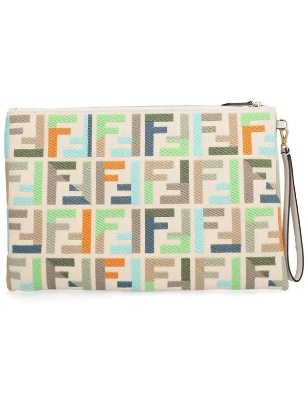 Fendi FF Logo Clutch Bag