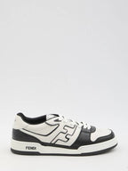 Fendi Match Low Top Sneakers Black