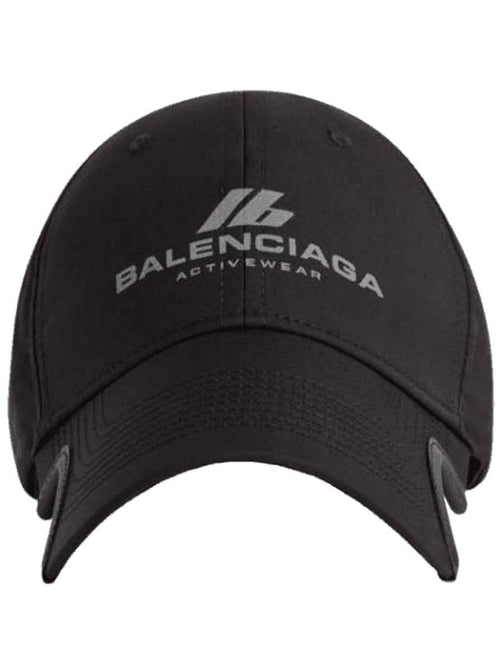 Balenciaga Technical nylon ball cap black