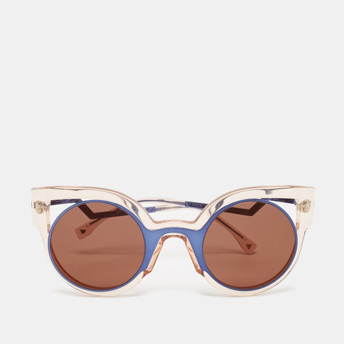 Fendi Black/beige Ff 0137/s Paradeyes Cat Eye Sunglasses