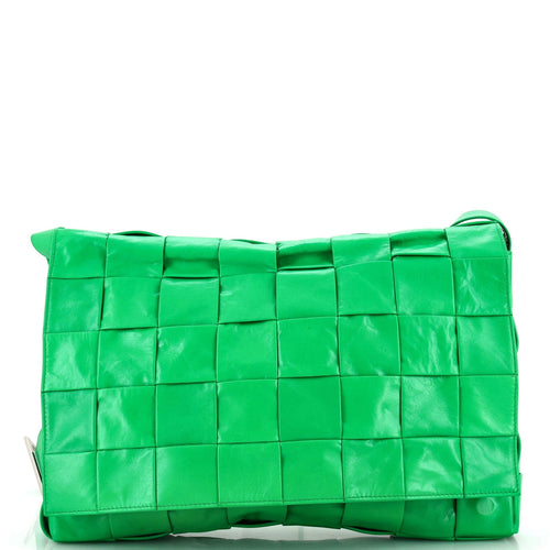 Bottega Veneta Stretch Cassette Crossbody Bag Maxi Intrecciato Leather Large