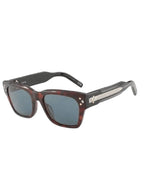 CD Diamond Square Sunglasses Brown Havana Dior