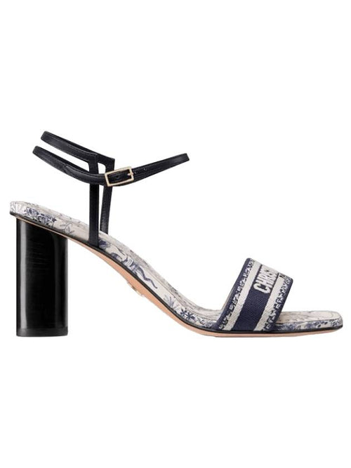Dway Sandal Heels Blue White Dior