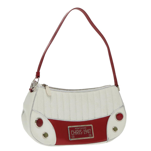 Dior Cadillac  Leather Shoulder Bag (Pre-Owned)