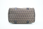 Fendi Zucchino Canvas Boston Bag - '10s