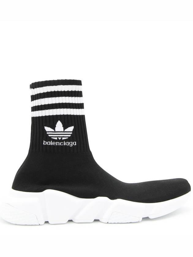 Balenciaga Adidas Speed High Top Sneakers Black
