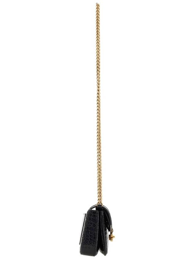 Balenciaga BB Logo Buckle Flap XS Shoulder Bag Black
