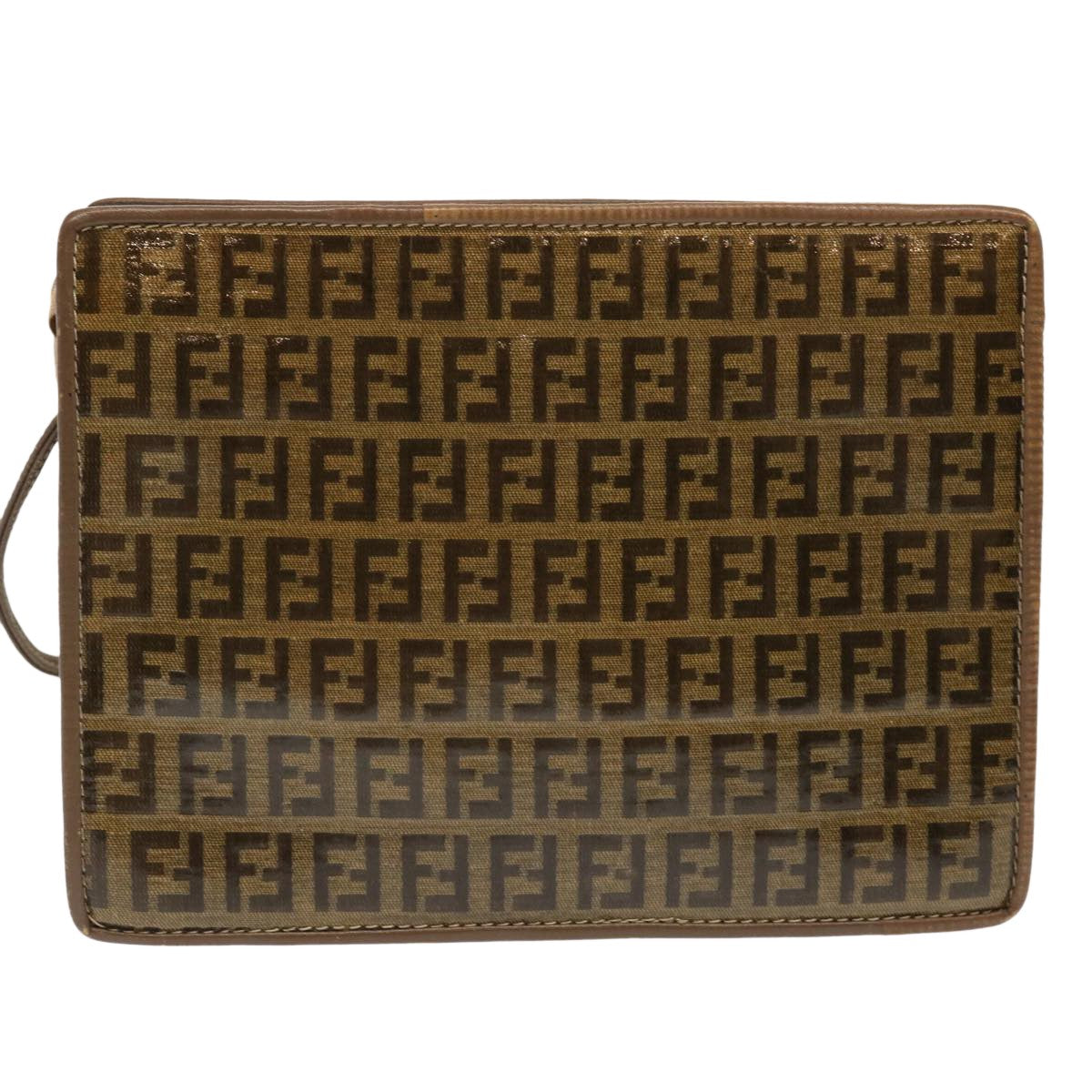 Fendi Zucchino  Canvas Shoulder Bag ()