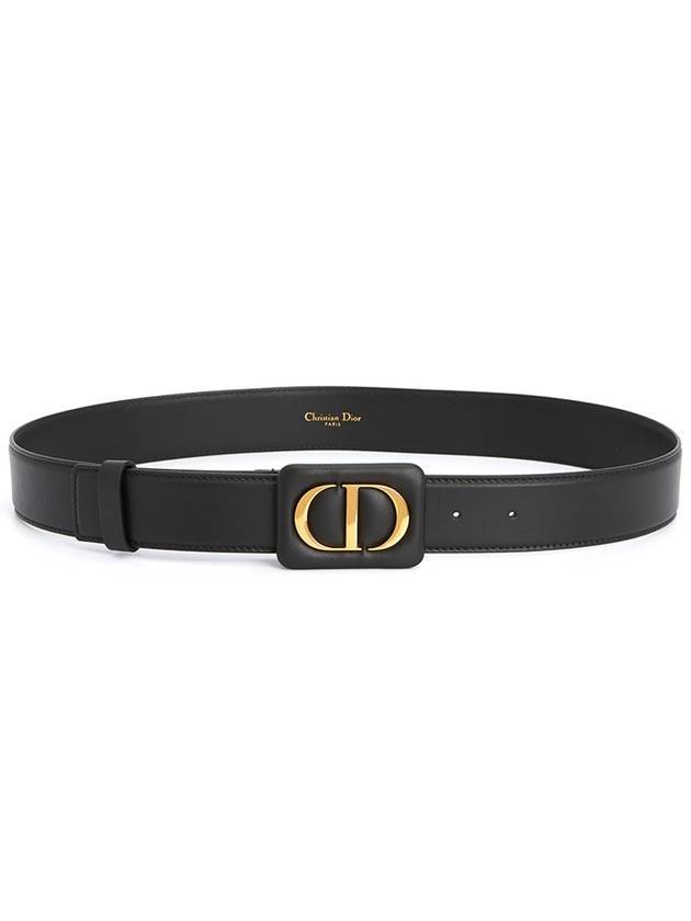 Bobbi Leather Belt Black Dior