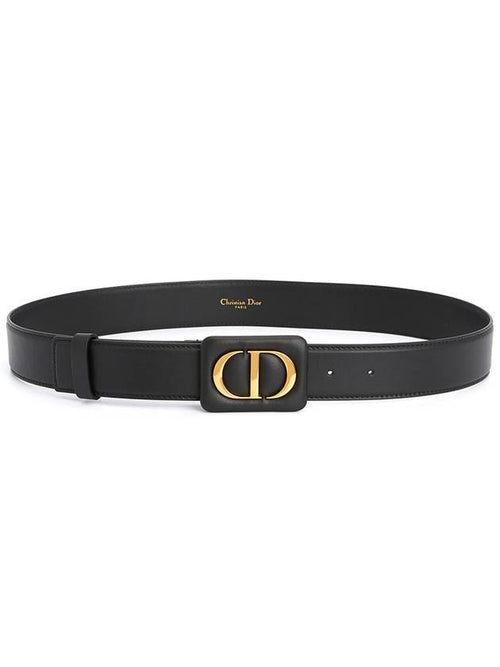 Bobbi Leather Belt Black Dior