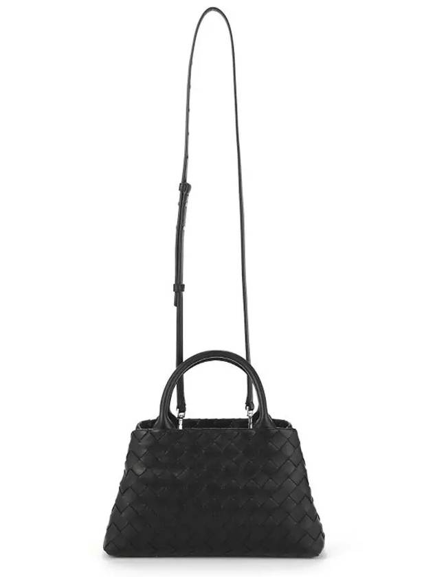 Bottega Veneta Intrecciato Leather Tote Bag Black