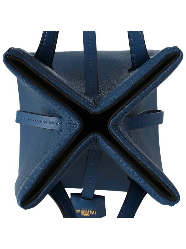 Fendi Origami Mini Bucket Bag Blue