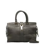 Saint Laurent Cabustic Handbags 2WAY Gray Leather  Saint Laurent