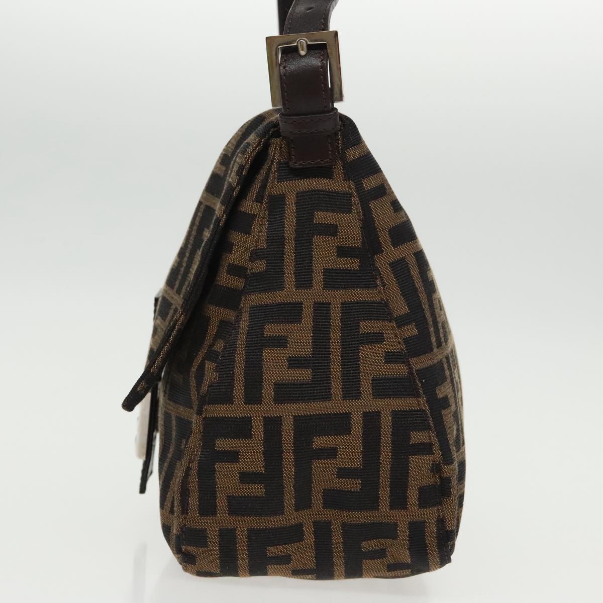 Fendi Mamma Baguette  Canvas Shoulder Bag ()