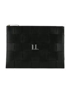 Bottega Veneta Cassette Intrecciato Medium Clutch Bag Fondente