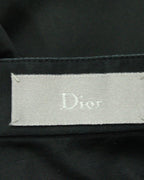Dior Two Tone Buttondown Shirt in Black Cotton