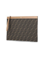 Fendi Men Ff' Large Flat Pouch