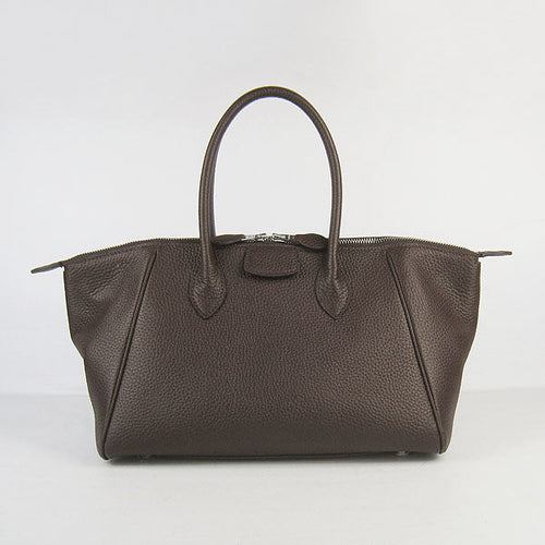 Hermes Paris Bombay Victoria Handbag H2806 dark coffee