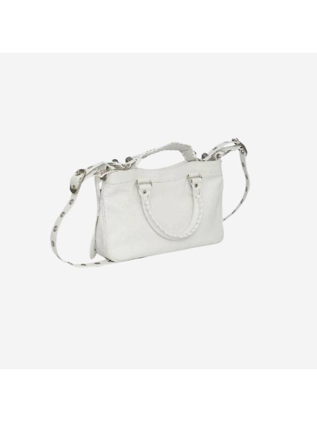 Balenciaga Neo Cagole XS Tote Bag White