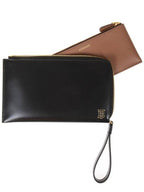 Burberry TB Logo Travel Long Wallet Black