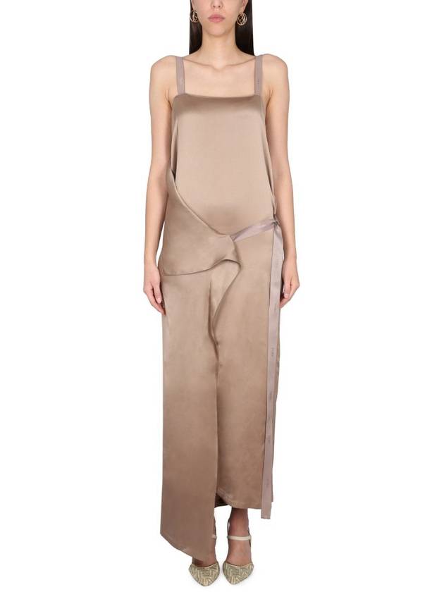 Fendi Midi One Piece FDC627ANQZ F1KE2 BEIGE O TAN