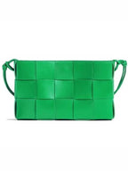 Bottega Veneta Cassette Strap Shoulder Bag Parakeet