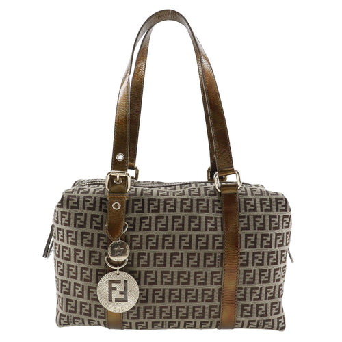 Fendi  Canvas Shoulder Bag ()