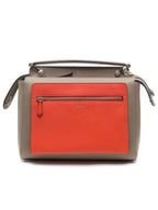 Fendi Dot Com Medium Tote Bag Beige