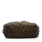 Fendi Zucca Tortuga Leather Spy Satchel