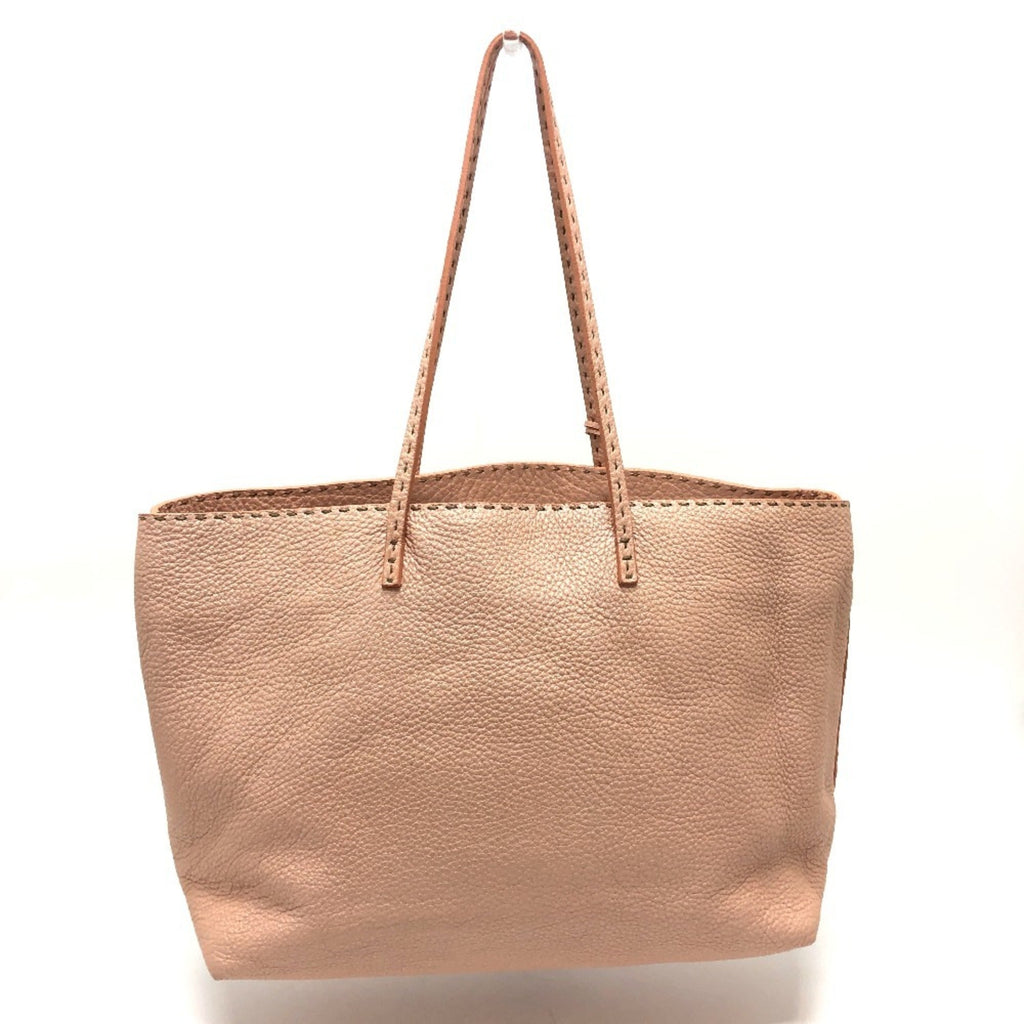 Fendi  pink Leather Tote Bag ()