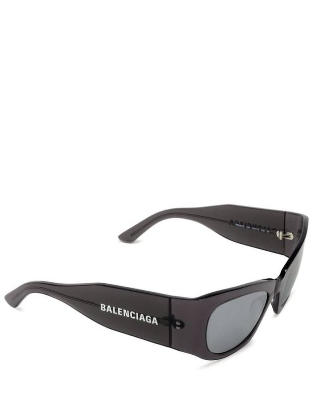Balenciaga Sunglasses BB0327S 003 GRAY GRAY SILVER