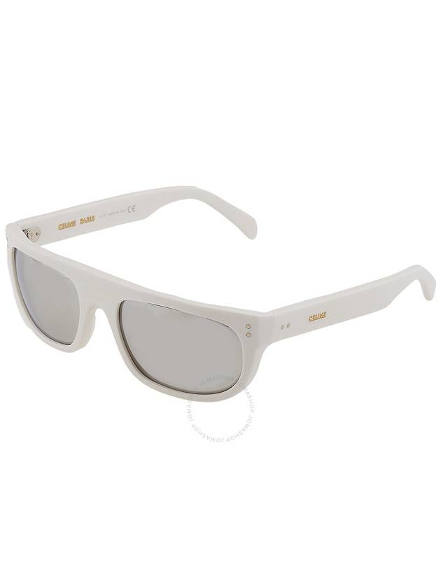 CELINE Celine Greyt Mirror Browline Unisex Sunglasses CL40101I 21C 56