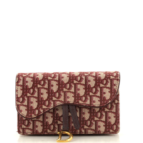 Dior Saddle Rectangular Belt Bag Oblique Canvas