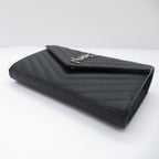 Saint Laurent SAINT LAURENT Chain Shoulder Bag Leather Bag  Black 377828BOW021000
