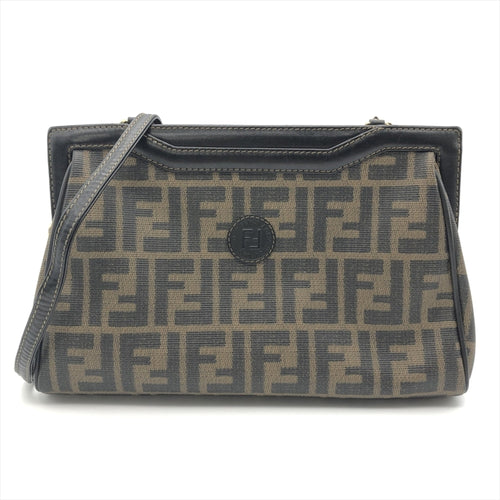 Fendi Zucca  Pvc Leather Shoulder Bag ()