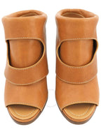 Burberry Women s Winter Boots Burberry Ladies Light Chestnut Normandy Ankle Brand Size 37 US 7