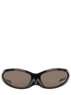 Balenciaga Eyewear Skin Cat Round Frame Sunglasses 718476T0007