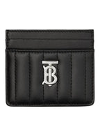 Burberry Lola Quilted Card Wallet Black
