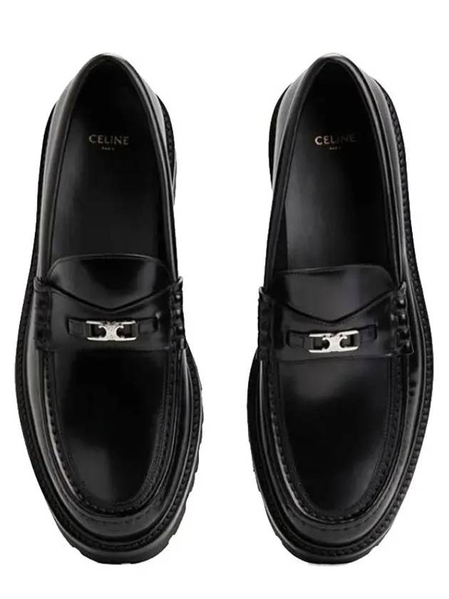 CELINE Margaret Chunky Triomphe Loafers Black