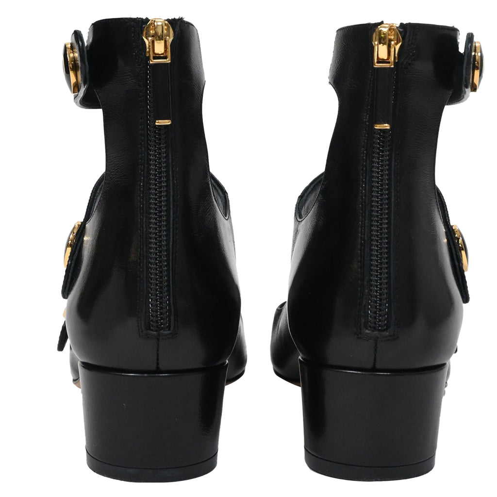 Dior D-Doll Pumps in Black Leather