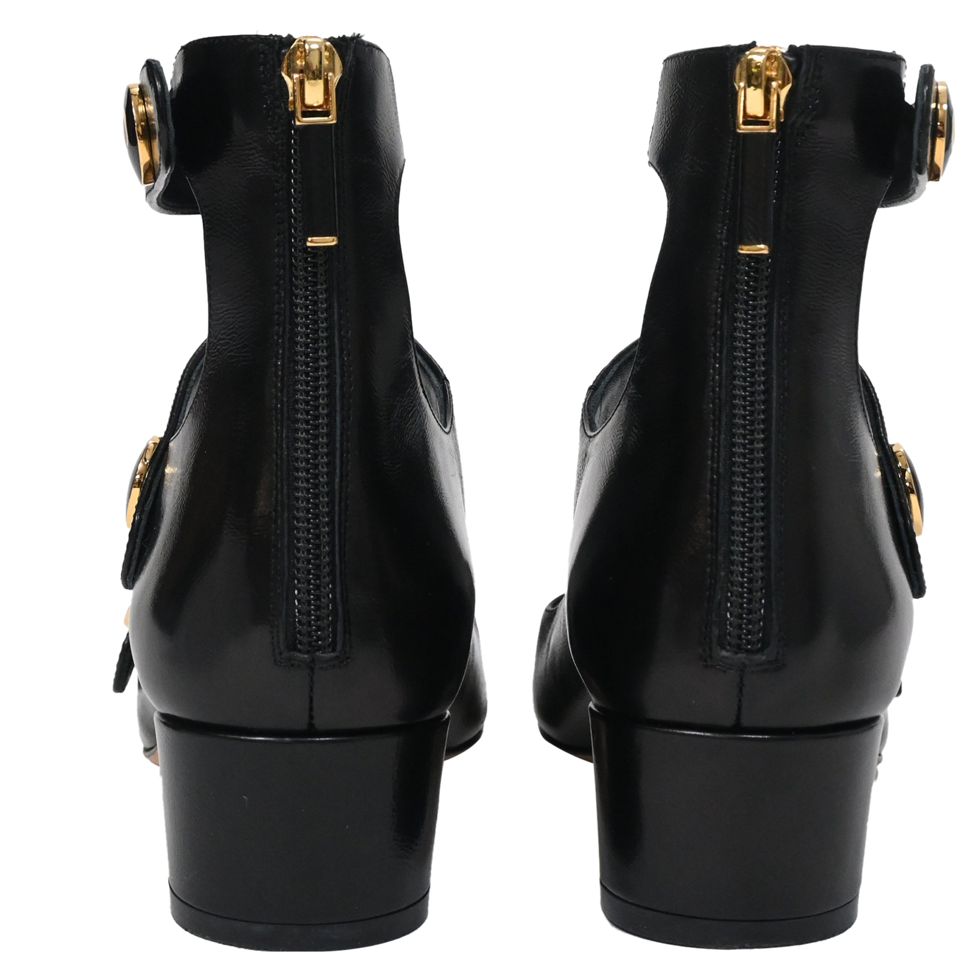 Dior D-Doll Pumps in Black Leather