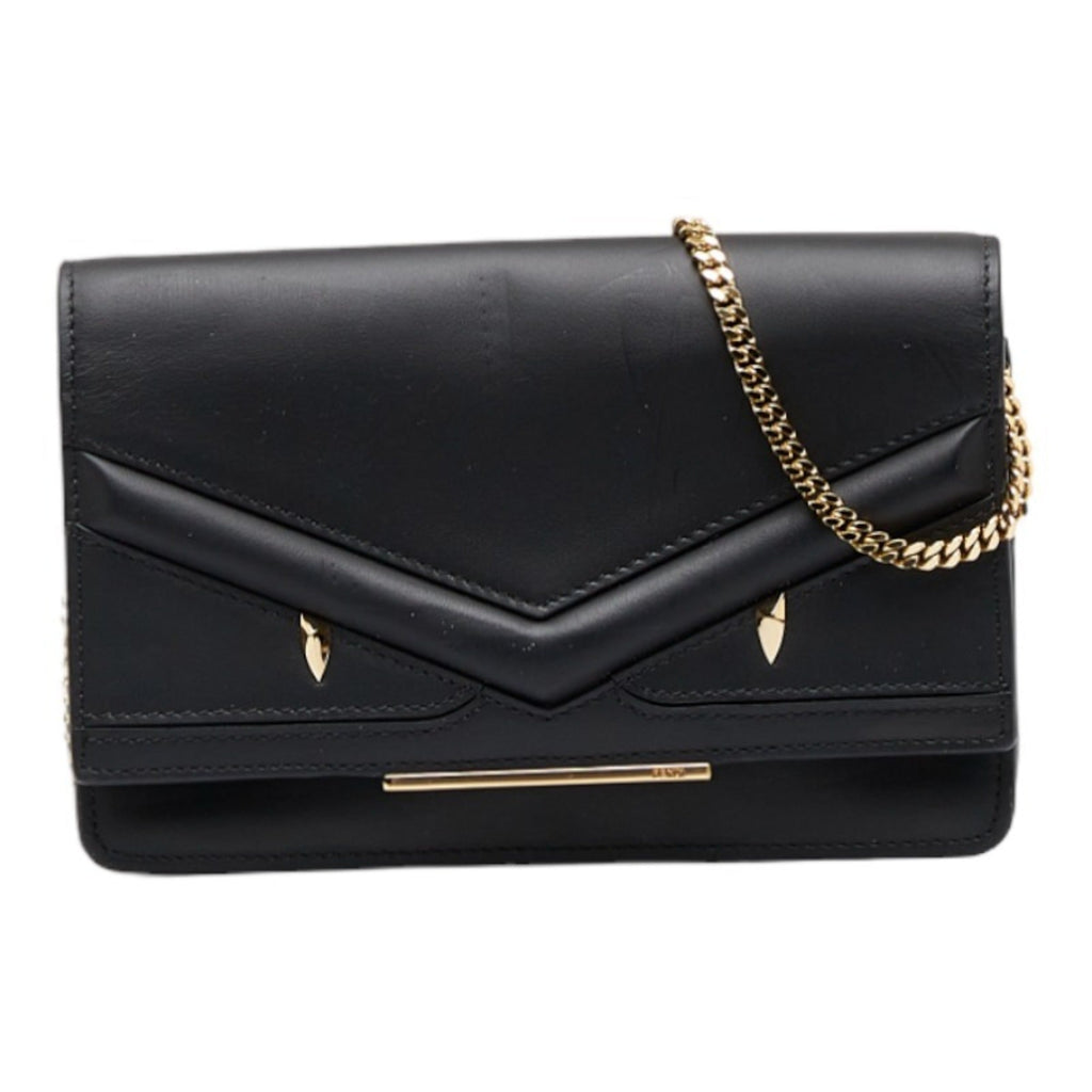 Fendi Peekaboo  Leather Clutch Bag Handbag Tote Bag ()