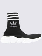 Balenciaga Adidas Speed High Top Sneakers Black