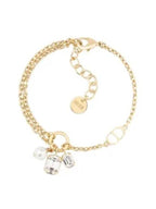 Petit CD Bracelet Gold Dior