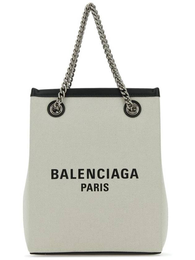 Balenciaga Duty Free Phone Tote Bag White