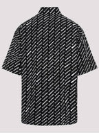 Balenciaga long sleeve shirt BLACK WHITE