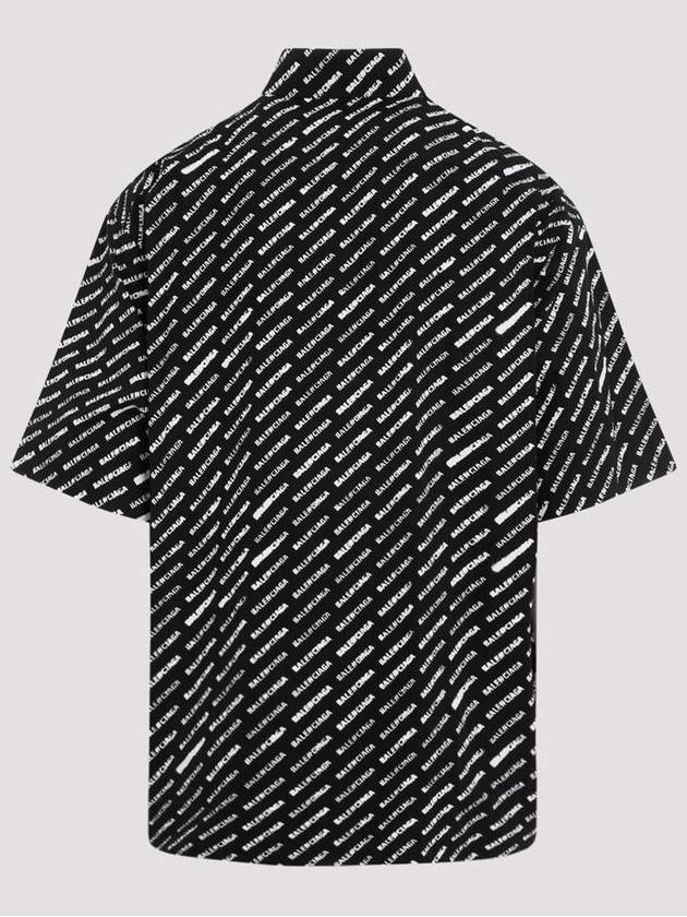 Balenciaga long sleeve shirt BLACK WHITE